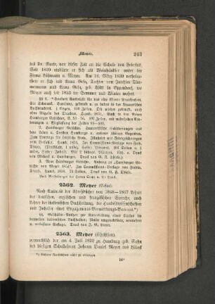 2563. Meyer (Christian)