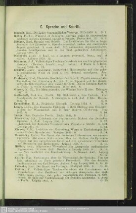 G. Sprache und Schrift