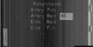 Ratsprotokolle des Jahres 1745