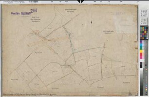 Niederaden (Lünen), Lanstrop (Dortmund), Umlegung Niederaden, Urkarte II Lanstrop Planblatt 4
