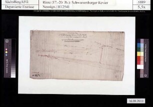 Grubenfeld von Therese Fundgrube und Unger Stolln Vereinigt Feld bei Neidhardtsthal (Hundshübel)
