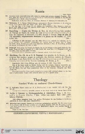 Theology (No. 368 - 385)