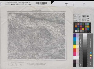 Deutsches Reich Karte des Deutschen Reiches Nr. 309 Lemgo 1912 1 : 100 000 28 x 34 Kartographische Abteilung der Preußischen Landesaufnahme Benkhausen