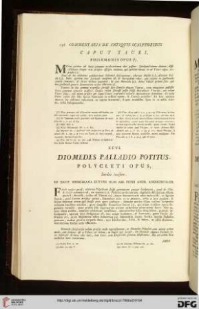 XCVI. Diomedes Palladio potitus / XCVI. Diomede rapitore del Palladio