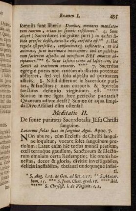 495-500, Meditatio II
