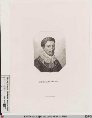 Bildnis Francis Drake (1580 Sir)