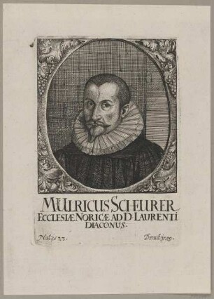 Bildnis des Ulricus Scheurer