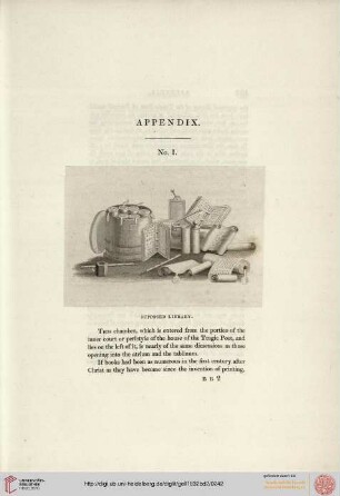Appendix, No. I.