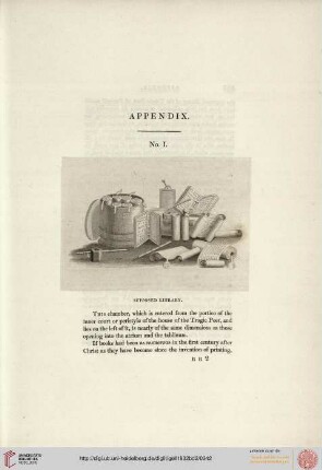 Appendix, No. I.