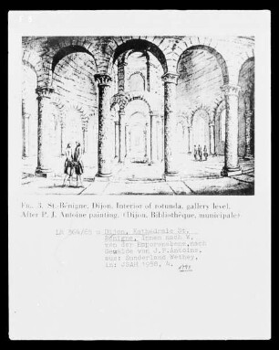 Dijon, Kathedrale Saint Bénigne, Umgang der Rotunde