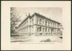 Laboratorium für organische Chemie und anorganische-chemische Technologie, Schellingstraße