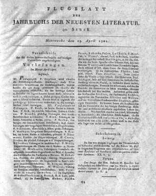 Schulchronik.