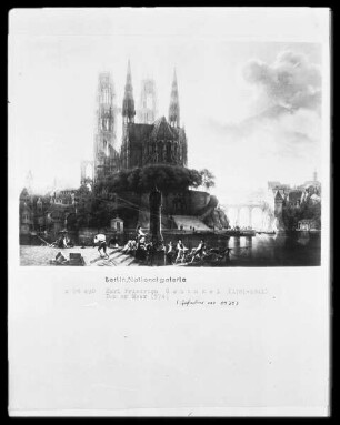 Gotischer Dom am Wasser