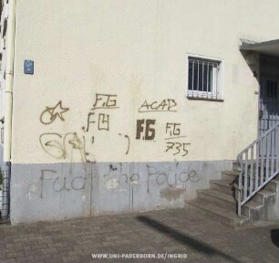 F.G | ACAB | 735 | unleserlich | Fuck the Police