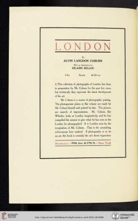 Brentano’s [London-Book by Alvin Langdon Coburn]