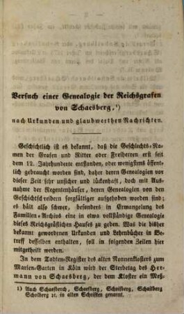Die Reichsgrafen von Schaesberg zu Kerzen und Lommarsum ..., die Freiherren von Schaesberg zu Streithagen und die Freiherren Judenkopf von Streithagen zu Müllenbach und Mittel-Uersfeld