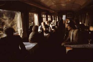 Schluchsee: Gäste im Salonwagen