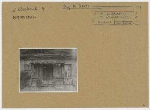 Hofansicht. Berlin, Lichtenberg, Friedrichsfelde, Wilhelmstraße 4 (seit 1976 Alfred-Kowalke-Straße)