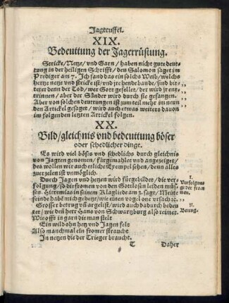XX. Bild/ gleichnis und bedeuttung böser oder schedlicher dinge.