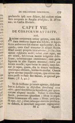 177-190, VIII. De corporum attritu