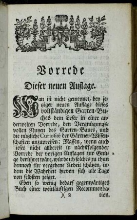 Vorrede Dieser neuen Auflage.