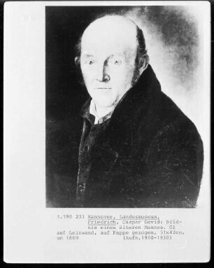 Bildnis eines älteren Mannes (Vater des Künstlers?)