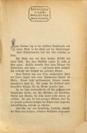 Sibilla Dalmar : Roman aus dem Ende unseres Jahrhunderts