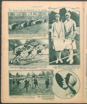 La mujer en el deporte y la moda [Fotografías]