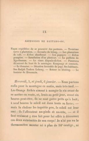 IX. Ascension de Battang-Ou