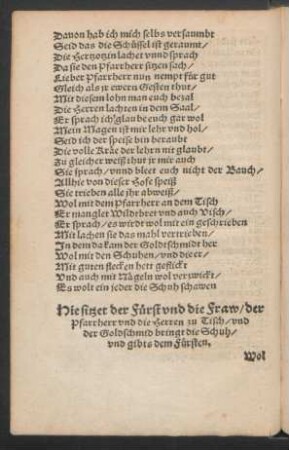 Hie sitzet der Fürst und die Fraw ...