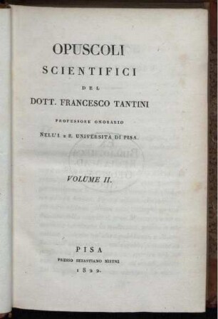 2: Opuscoli scientifici