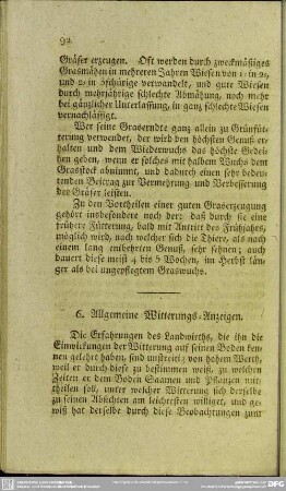 6. Allgemeine Witterungs-Anzeigen