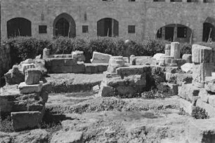 Ruine : Ruine nahe des Großmeisterpalastes.