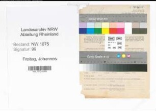 Entnazifizierung Johannes Freitag , geb. 01.08.1892 (Stadtoberinspektor)
