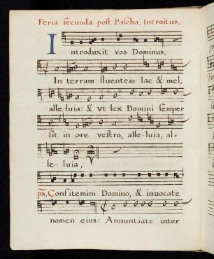 25v - 26r Introduxit vos Dominus