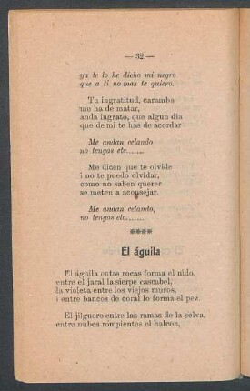 El águila