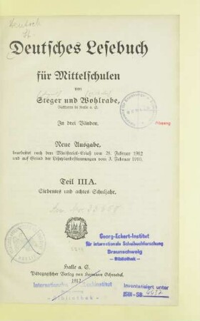 A: Siebentes und achtes Schuljahr