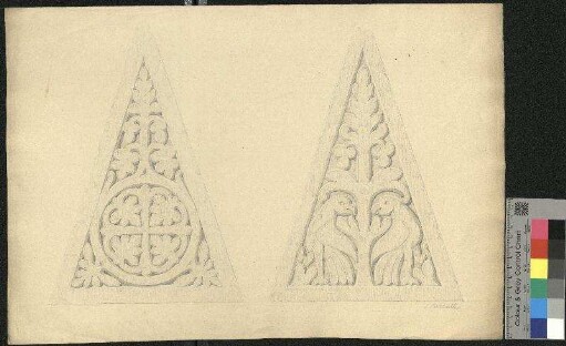 Ornamentdetails (Pflanzen und Tiere)