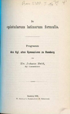 De epistularum latinarum formulis