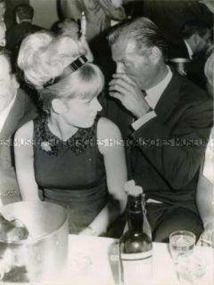 Heidi Brühl und Lex Barker