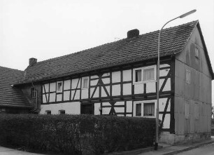 Fachwerkhaus (Fachwerkhaus); Eiterfeld, Dorfstraße 2
