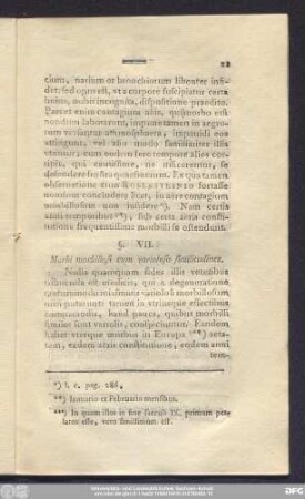 §. VII. Morbi mobillosi cum varioloso similitudines.