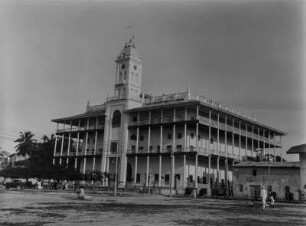 House of Wonders : Der 1883 gebaute Palast "House of Wonders" in Sansibar-Stadt