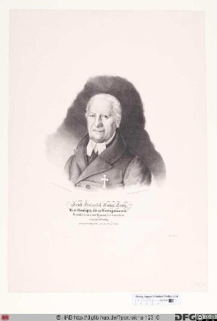 Bildnis Ernst Heinrich Anton Lentz