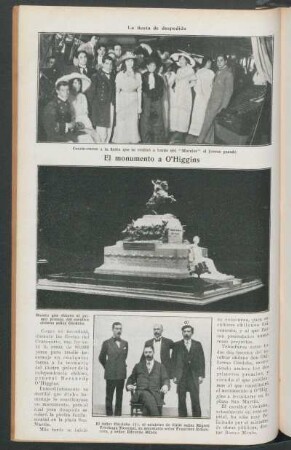 El monumento a O'Higgins