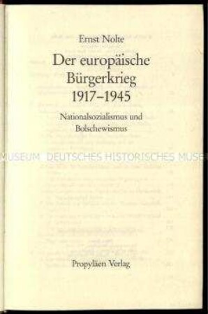 Schrift über den deutsch-sowjetischen Krieg und seine Hintergründe