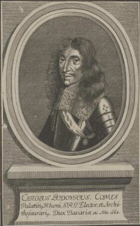 Bildnis von Carolus Ludovicus, Kurfürst von Pfalz