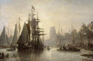 Der Hafen von Rotterdam