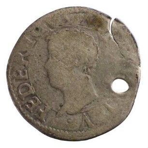 Münze, 1/2 Teston, 1519-1530