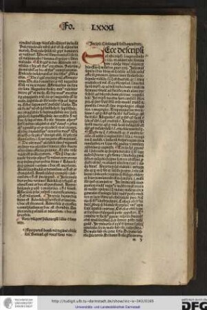 Incipit centiloquium sancti Bonaventure.